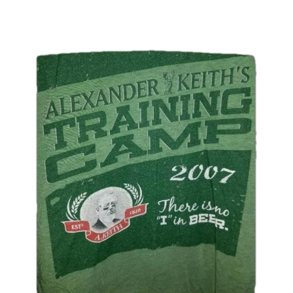 Alexander Keith's Green Beer T Shirt Size L